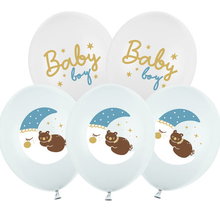 Babyballonger Blå 30cm 6st