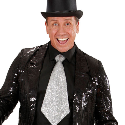 Silver Slips Glitter Med Resår