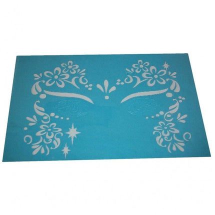 PXP Schmink Template Ansiktsmålning Vårprinsessan