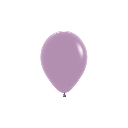 Ballonger Pastell Dusk Lavendel 12cm 50st