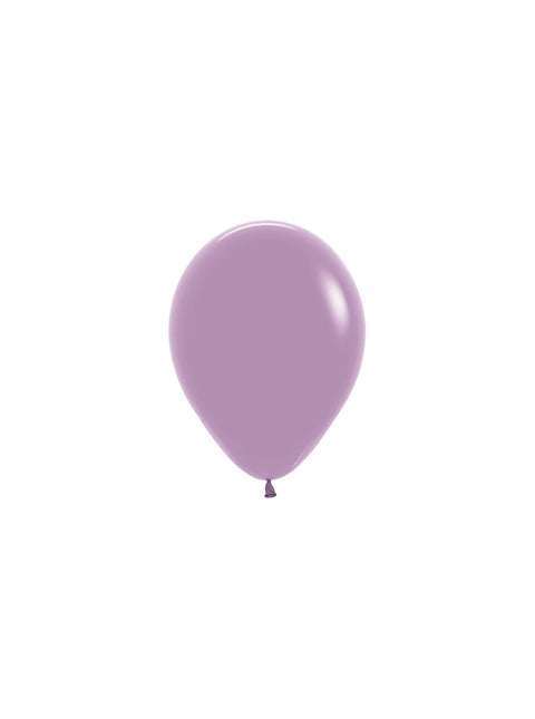 Ballonger Pastell Dusk Lavendel 12cm 50st
