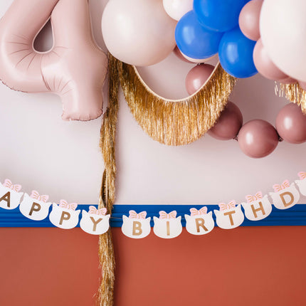Happy Birthday Bokstavsgirlang 2,8 m