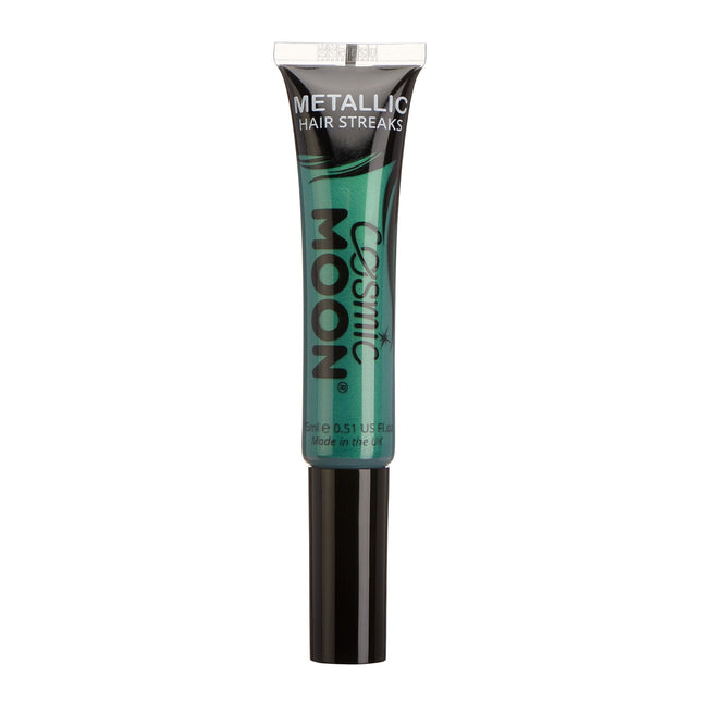 Cosmic Moon Metalliska hårstrån Grön 15ml