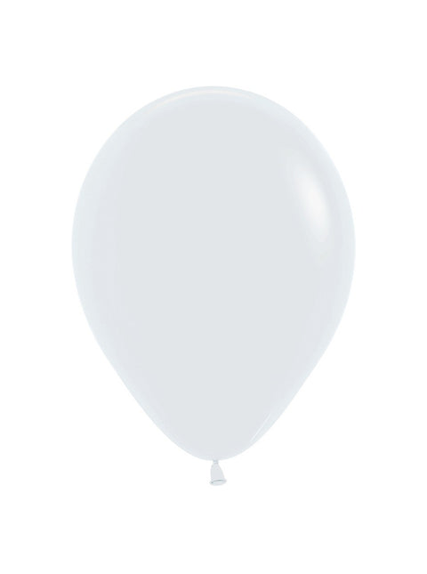 Ballonger Vit 23cm 50st