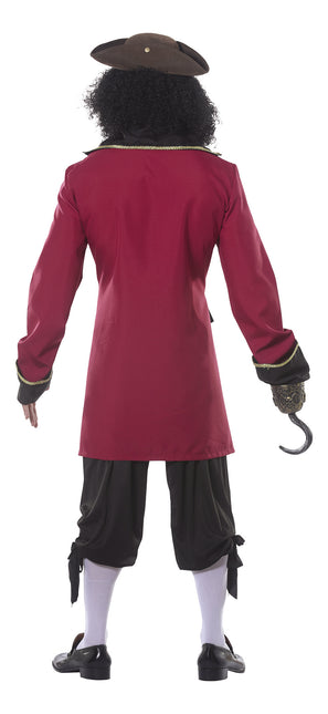 Pirate suit Bordeaux Red Herr