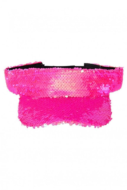 Solskydd med paljetter Rosa