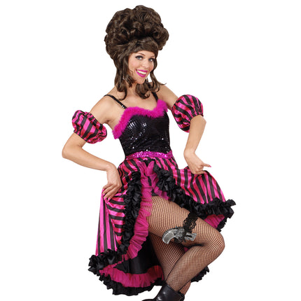 Pirat Strumpeband Svart Grå Dam