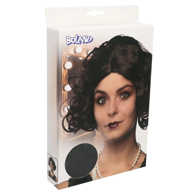 Brinnande tjugotalsperuk