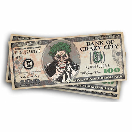 Halloween Falska pengar Sedlar 15cm