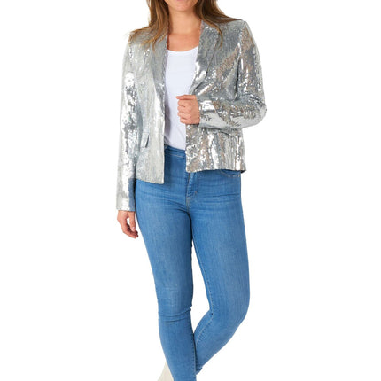 Paillet Silver Blazer Ladies <tc>Suitmeister</tc>