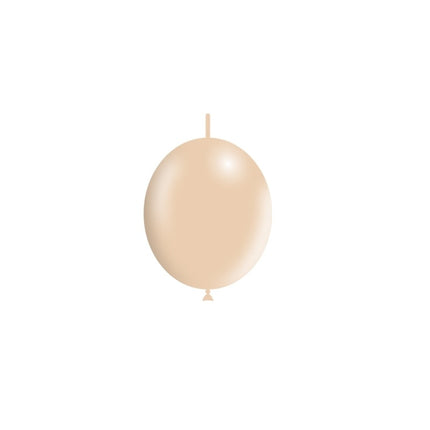 Nude Button ballonger 15cm 100st