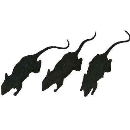 Bordsdekoration Råttor 6cm 3st