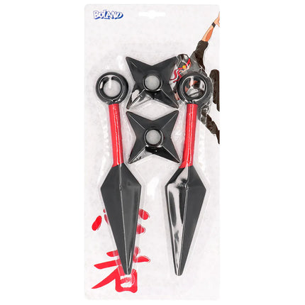 Ninja Fake Vapen Set Pojke 4 delar