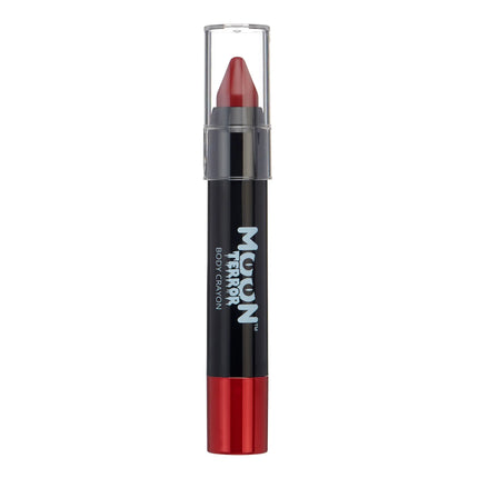 Moon Terror Halloween Body Crayons Blodröd 3,2 g