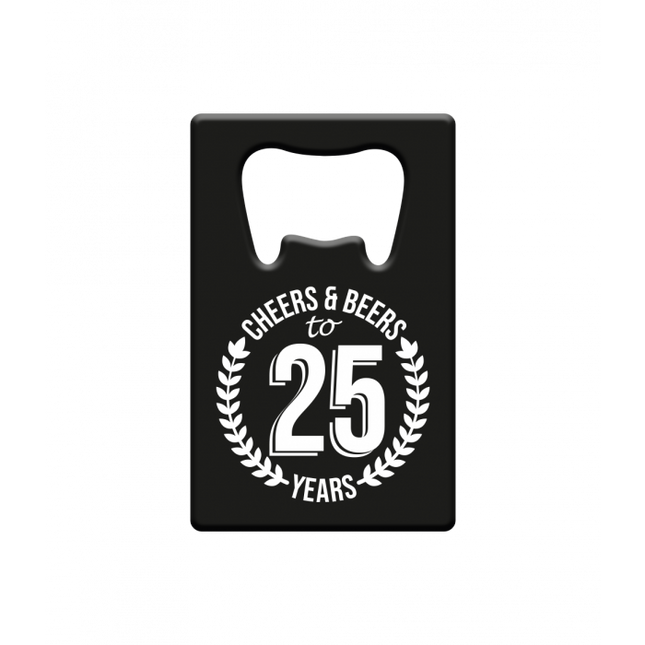 Ölöppnare 25 år Cheers & Beers
