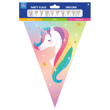 Enhörningsgirlang 10m