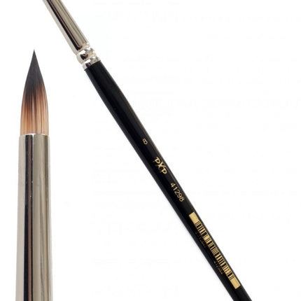 PXP Blomma Sminkborste Rund Storlek 8