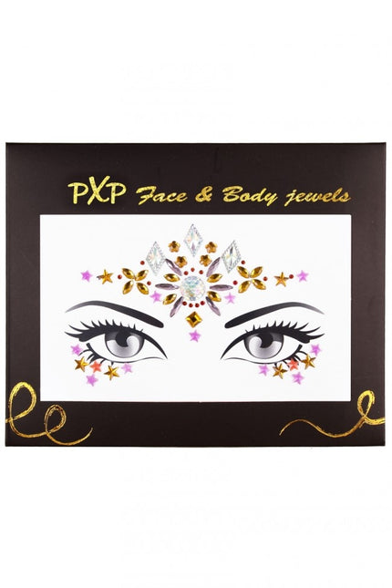 PXP Face Sticker Face Jewels Princess Star