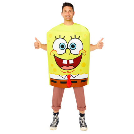 Vuxna Kostym Spongebob Herr M/L