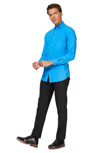 Blå skjorta herr <tc>OppoSuits</tc>
