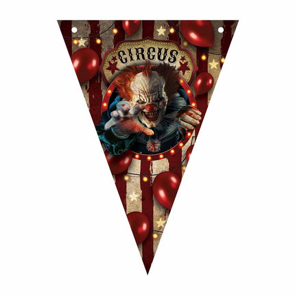 Halloween Girlande Clown 3m
