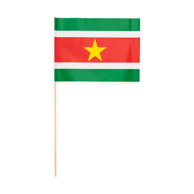 Surinam flagga 10st