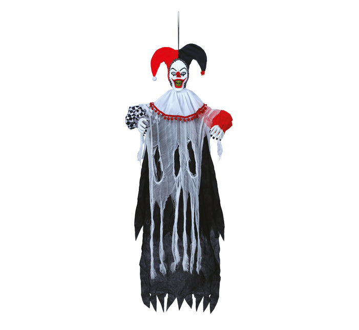 Halloween docka clown 1,2m