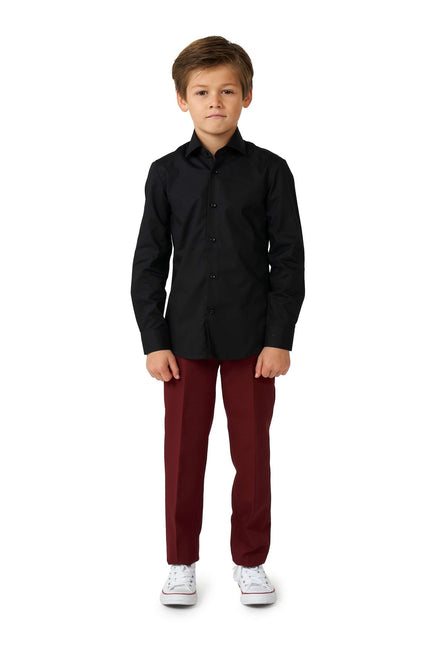 Svart skjorta pojke <tc>OppoSuits</tc>
