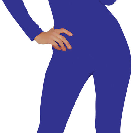 Second Skin Kostym Dräkt Blå Dam