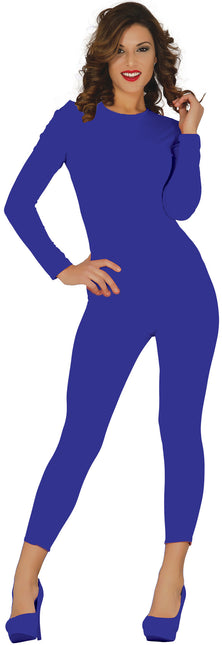 Second Skin Kostym Dräkt Blå Dam