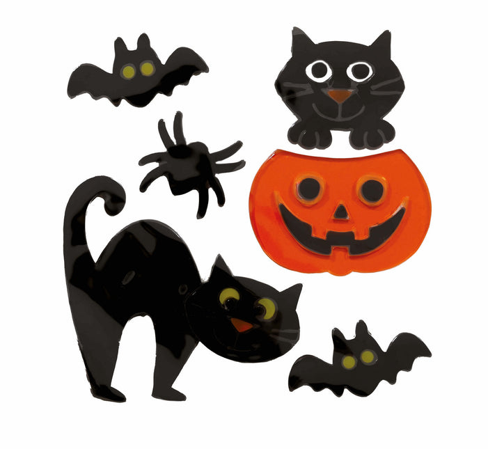 Halloween-fönsterdekoration Djur