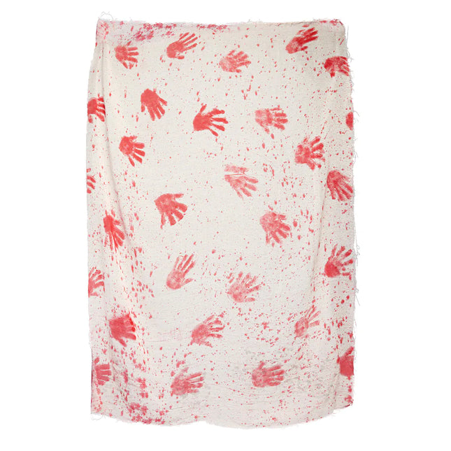 Halloween gardin händer