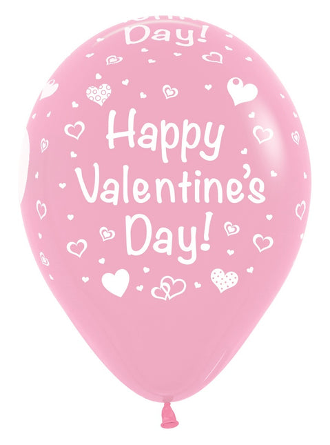 Ballonger Happy Valentines Day Mix 30cm 25st