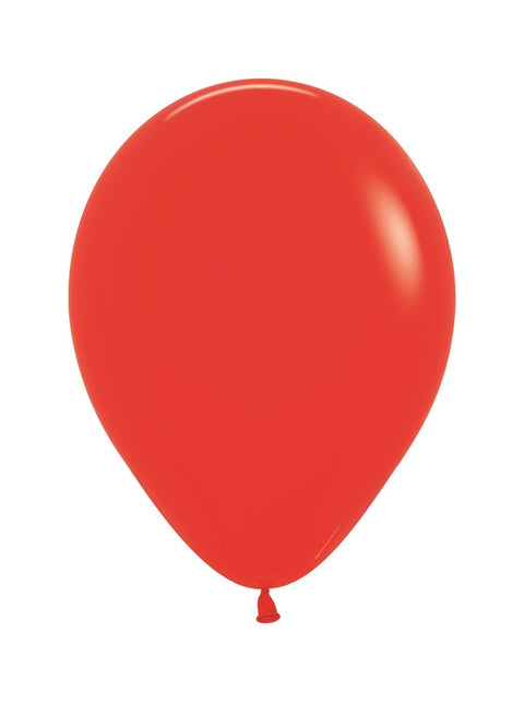 Ballonger Röd 25cm 100st