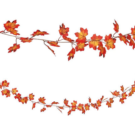 Orange bladgirlang 1,9 m