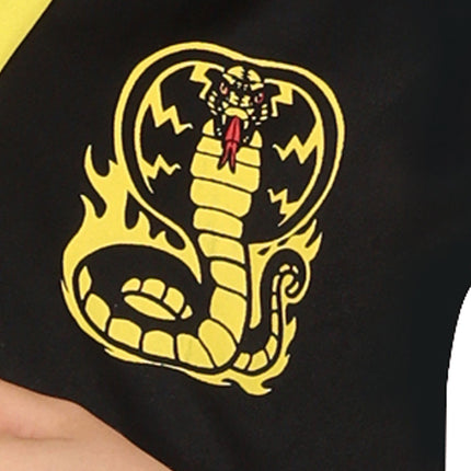 Ninja Dräkt Svart Gul Pojke