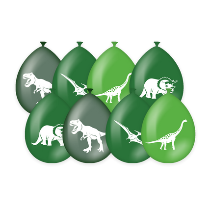 Dino Ballonger 30cm 8st