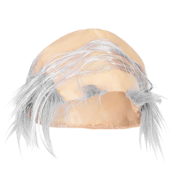 Peruk gammal man med ögonbryn