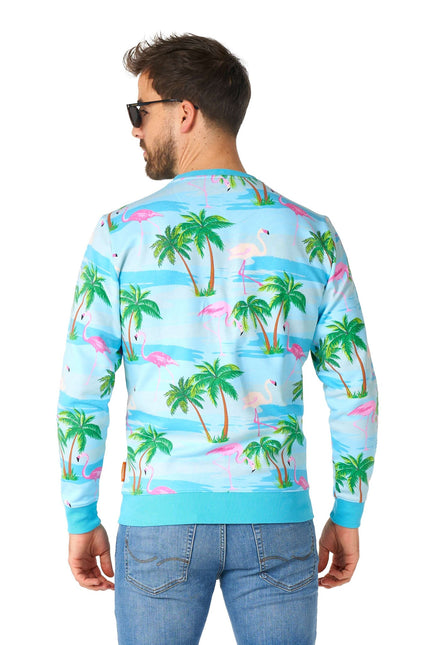 Hawaii Flamingo Tröja Herr <tc>OppoSuits</tc>