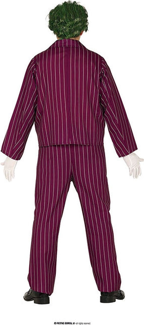 Joker Kostym Män Skurk