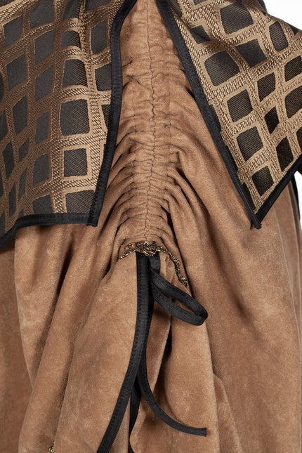 Piratklänning brun damer