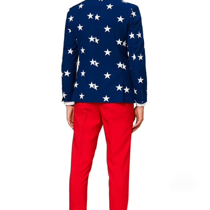 USA Stars Stripes Kostym Herr <tc>OppoSuits</tc>