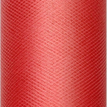 Röd tyllrulle 30cm 9m