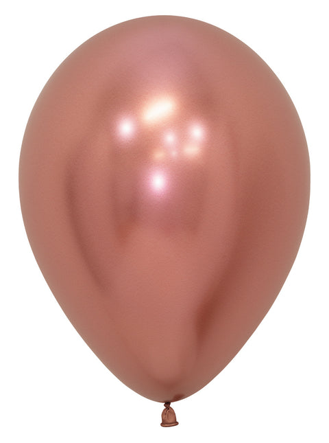 Ballonger Reflex Rose Gold 30cm 12st