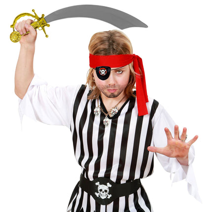 Pirat utklädningsset 2 delar