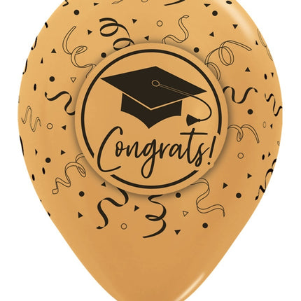 Ballonger Congrats Graduation Mix 30cm 25st