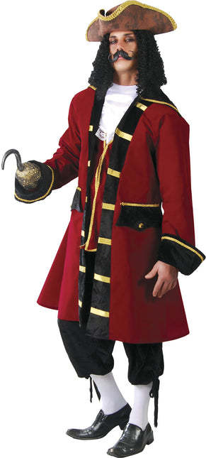 Pirate suit Bordeaux Red Herr