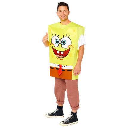 Vuxna Kostym Spongebob Herr M/L