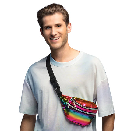 Regnbåge Hip Bag Holografisk
