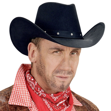 Cowboyhatt svart